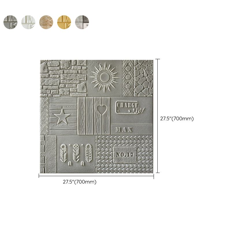 Avtoit | Peel and Stick Wall Ceiling 3D Embossed Wall Covering with Waterproof