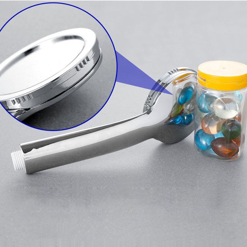 Avtoit | Contemporary Silver Round Shower Head Water Efficient Standard Spray Head