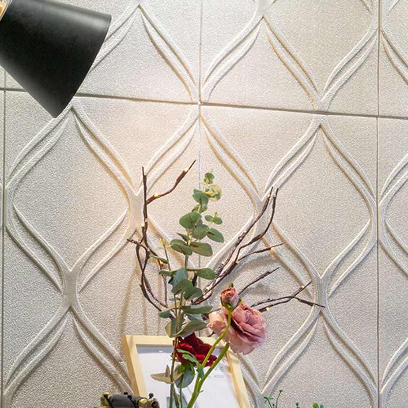 Avtoit | Contemporary waterproof wall planks striped brick bedroom wall panels