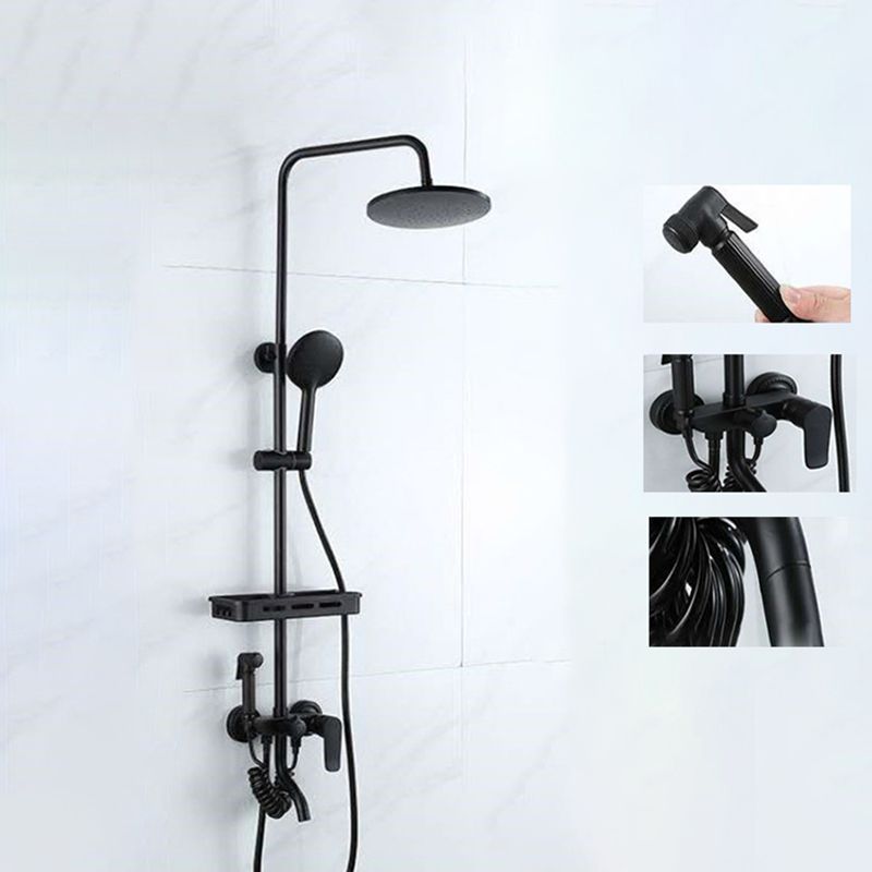 Avtoit | Modern adjustable water flow shower faucet shower arm shower system on the wall
