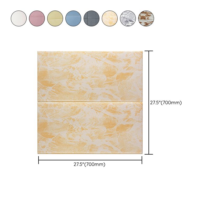 Avtoit | Glam Wall Covering Peel and Stick Texture Effect Design Square Wall Panel