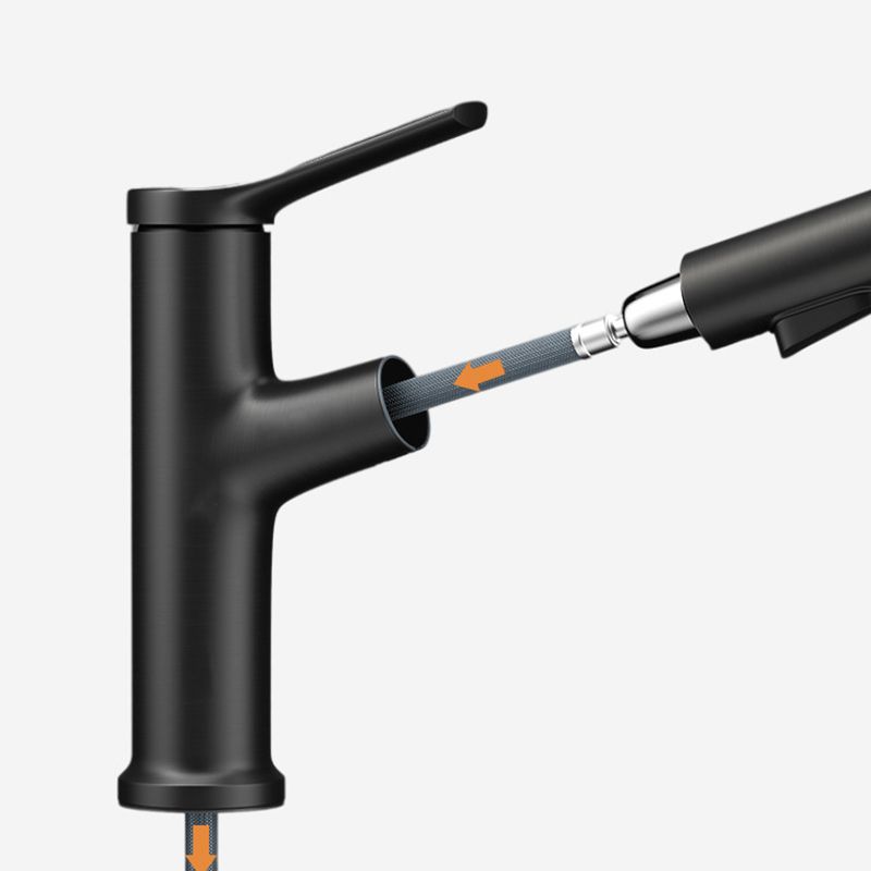 Avtoit | Modern Sink Faucet Uniform Color Metal Sink Bathroom Faucet
