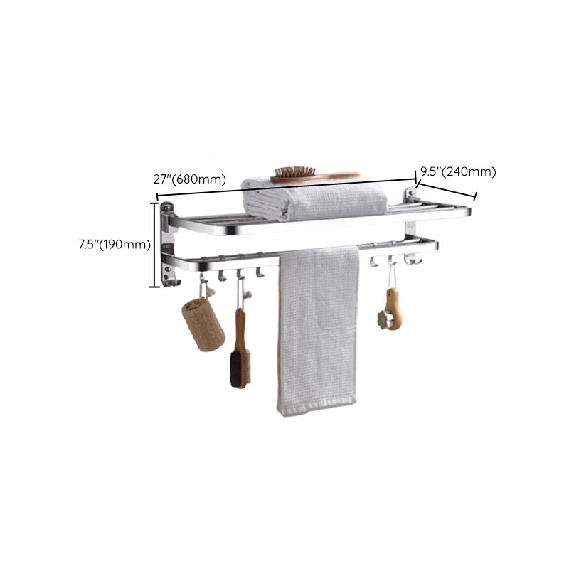 Avtoit | Modern Stainless Steel Bathroom Set Paper Holder Bathroom Shelf Bathroom Accessories