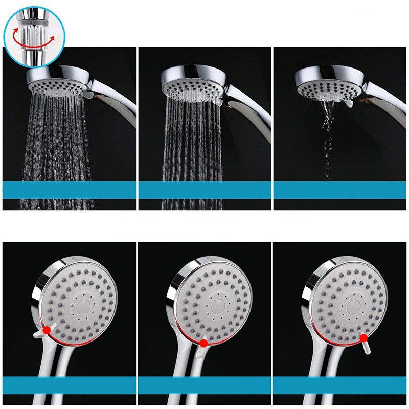 Avtoit | Classic Dual Shower Head Square Large Shower Head with Round Hand Shower