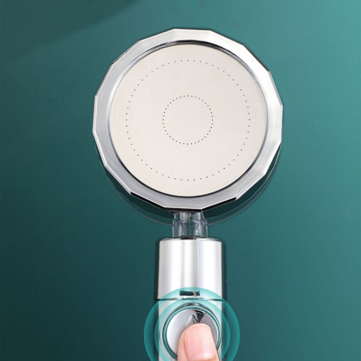Avtoit | Contemporary Handheld Supercharged Showerhead Round Spray Head