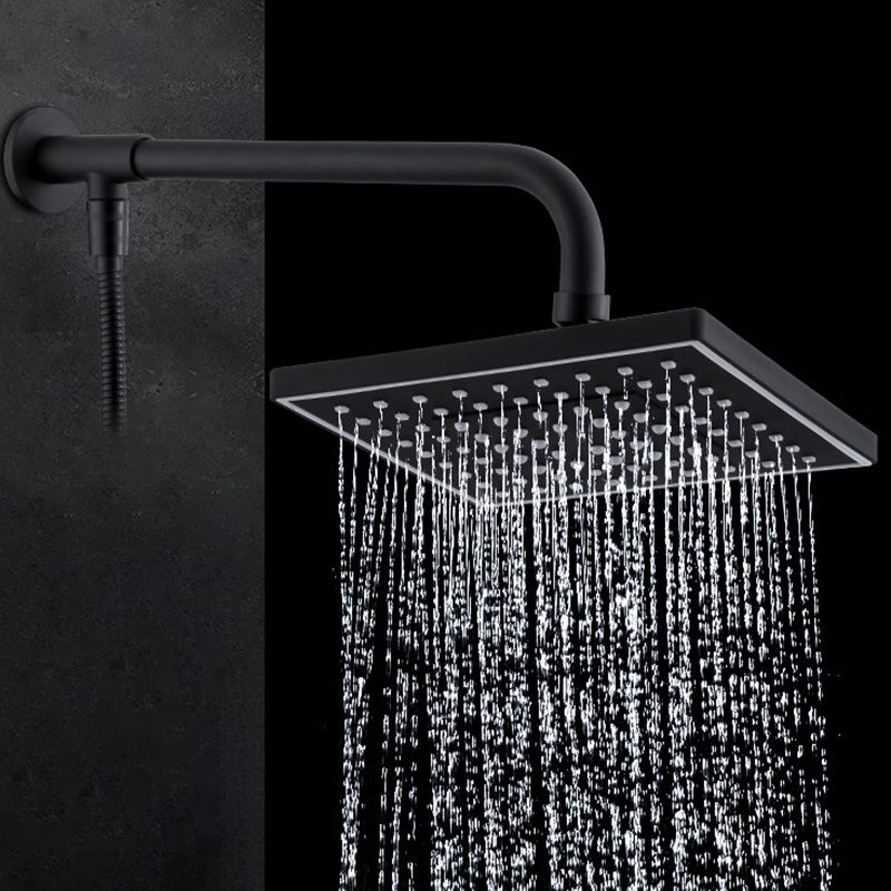 Avtoit | Contemporary Style Shower Head Plastic Fixed Shower Head in Round and Square Shape