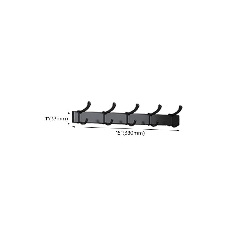 Avtoit | Traditional Aluminum Bathroom Accessories Set Black Bathroom Accessories Kit