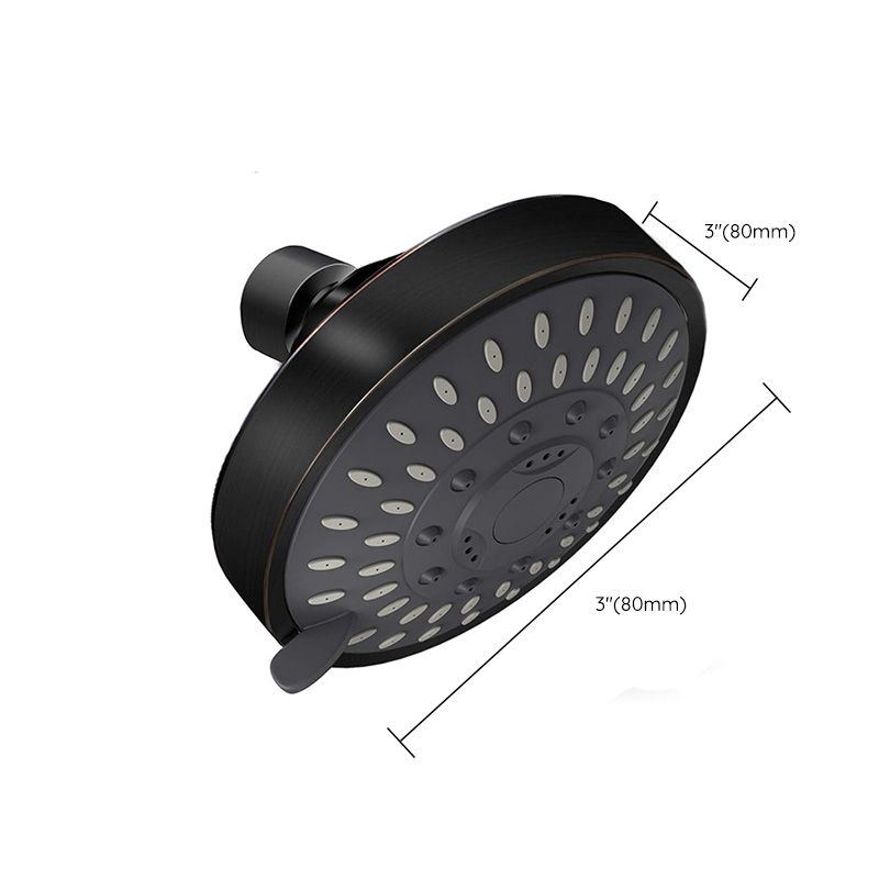 Avtoit | Round metal shower head Traditional adjustable spray pattern shower head