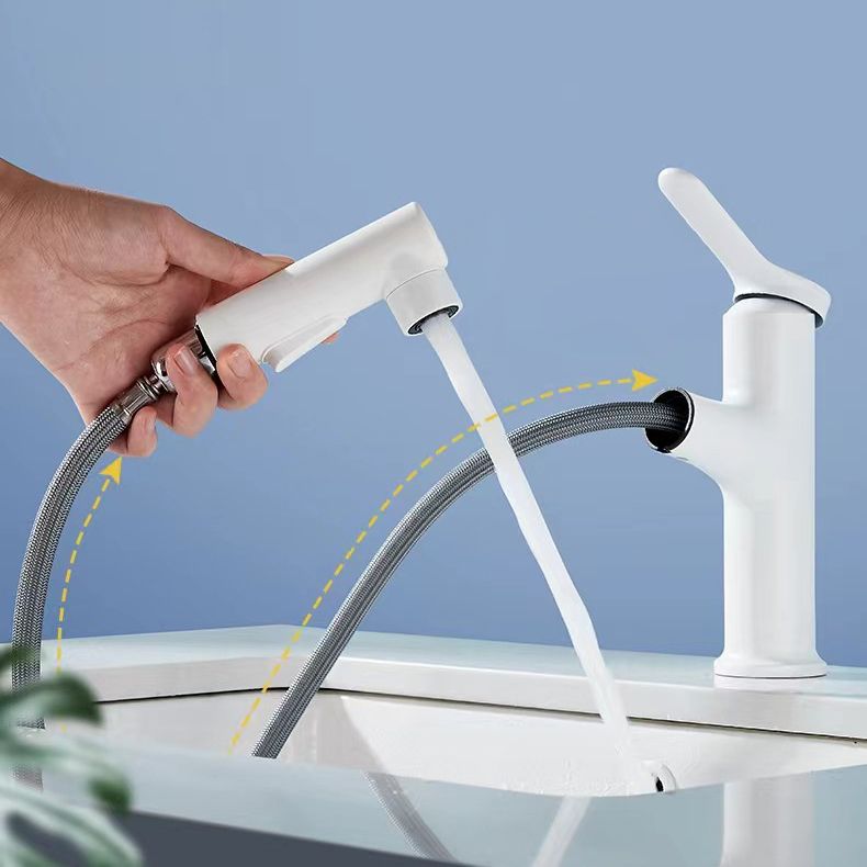 Avtoit | Modern Sink Faucet Solid Color Copper Sink Faucet for Bathroom