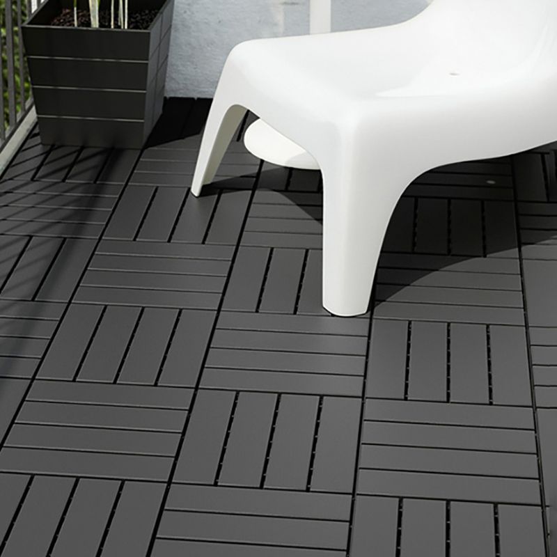 Avtoit | 4-Slat 12" X 12" PVC Floor Tiles Connection Installation Floor Tiles