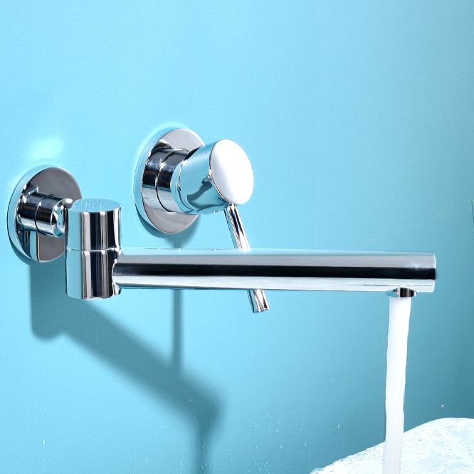 Avtoit | Contemporary Wall-Mounted Single-Hand Kitchen Faucet Low Arc Water Filler