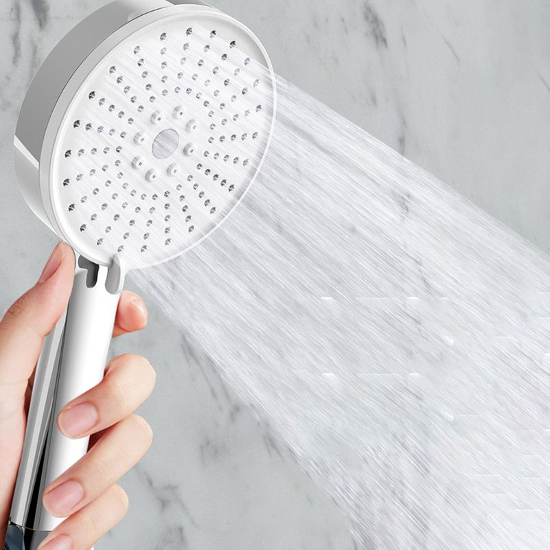 Avtoit | Plastic Handheld Showerhead Round Hand Shower with Self-Cleaning