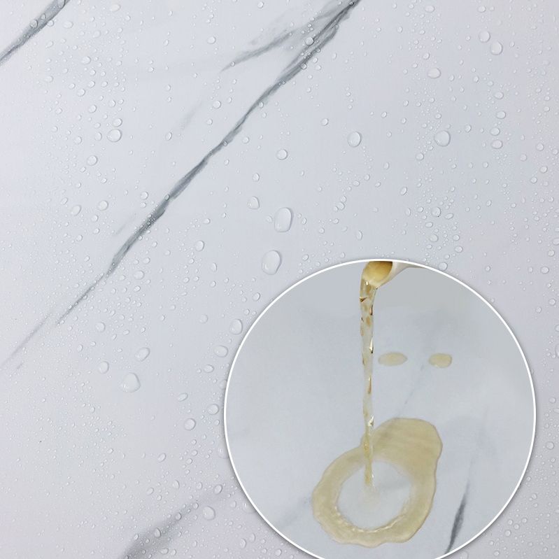 Avtoit | Stain Resistant Peel & Stick Tile Marble Effect Single Tile for Kitchen Backsplash