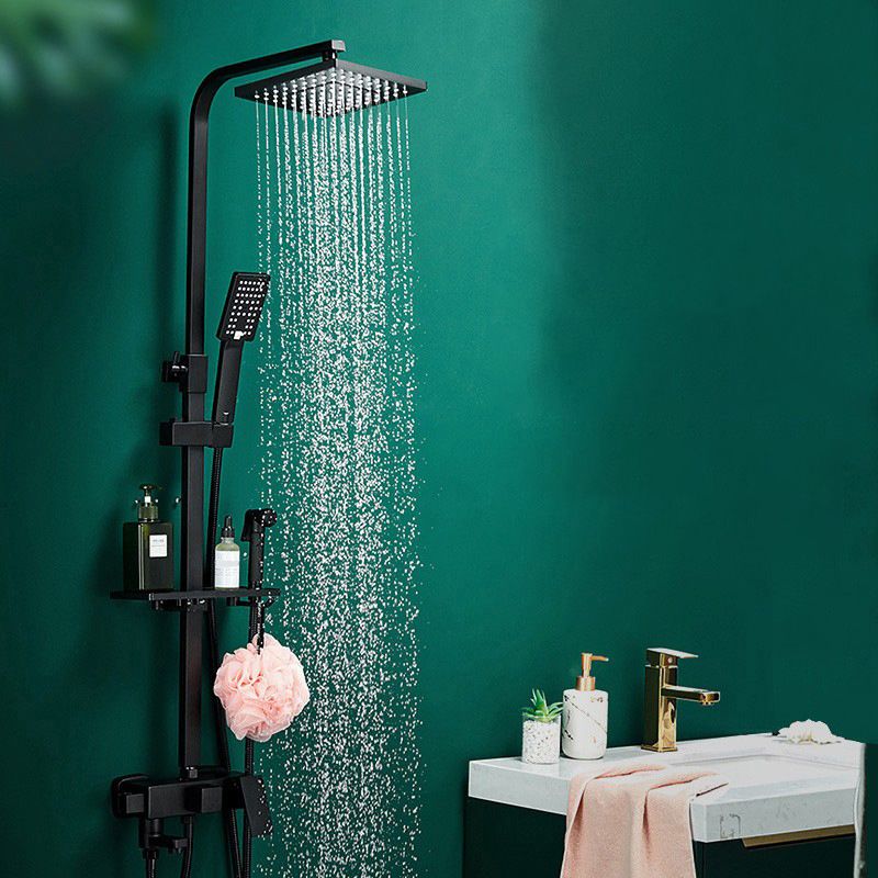 Avtoit | Adjustable Spray Sample Shower Combination Metal Shower Fitting Arm Shower Head with Slip Bar