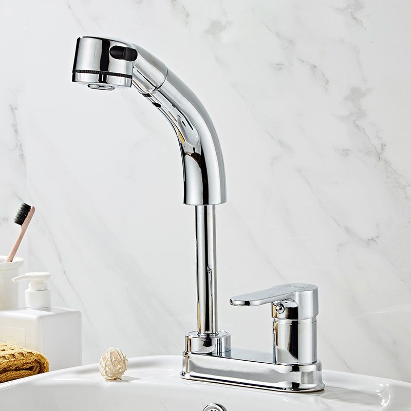 Avtoit | Low arc basin mixer with 1 handle for basins with overflow