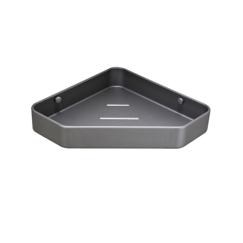Avtoit | Modern Bathroom Accessory Set Matte Black/Grey Bathroom Shelf/Towel Holder & Paper Holder