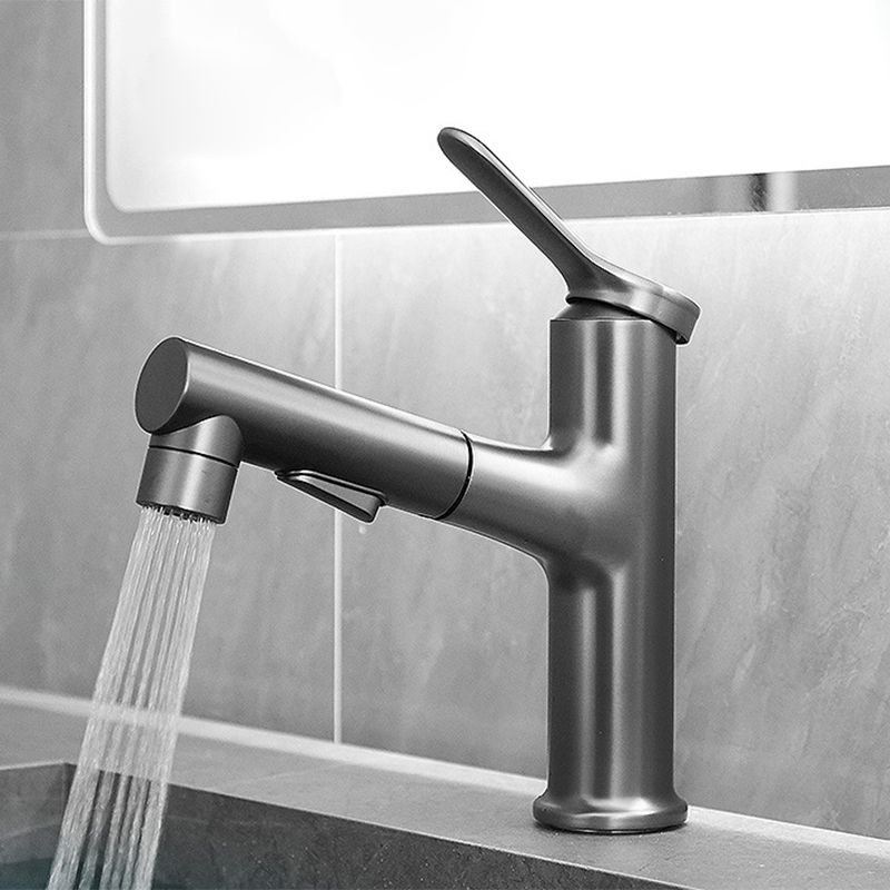 Avtoit | Contemporary Single Color Faucet Low Arc Centerset Sink Faucet for Bathroom
