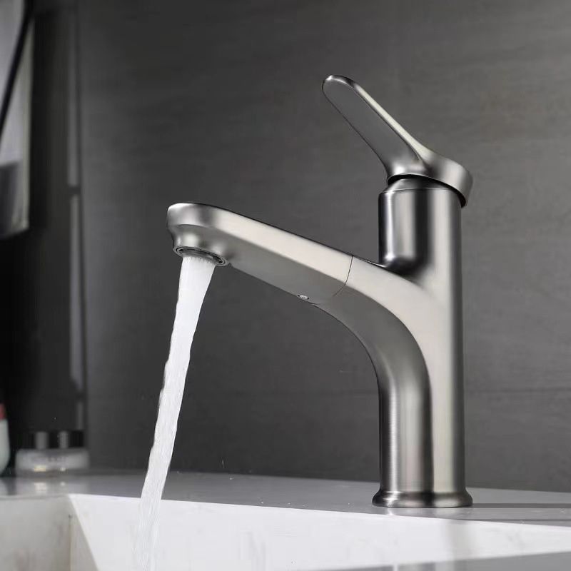 Avtoit | Modern Vessel Faucet Brass Lever Handle Swivel Spout Bathroom Vessel Faucet