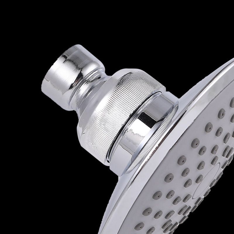 Avtoit | Round Shape Shower Head Modern Swiveling Wall Mounted Fixed Shower Head