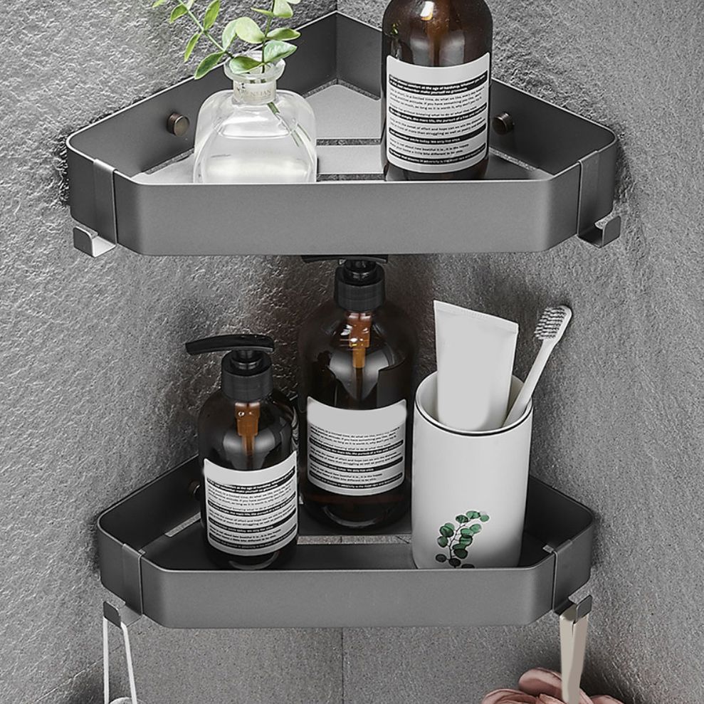 Avtoit | Stainless Steel Bathroom Accessory Set Modern Triangle Basket