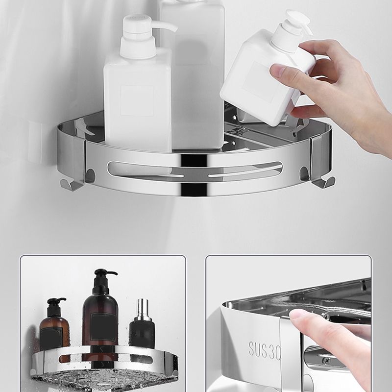 Avtoit | Modern Bathroom Set with Bathroom Shelf/Towel Bar Polished Chrome Bathroom Accessory Set