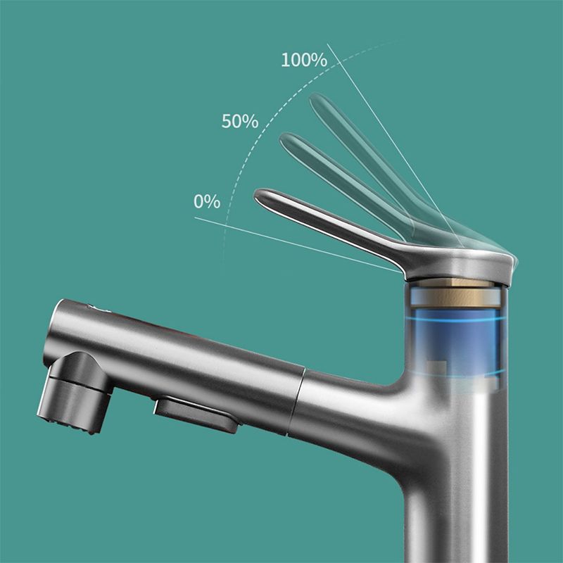 Avtoit | Contemporary Single Color Faucet Low Arc Centerset Sink Faucet for Bathroom