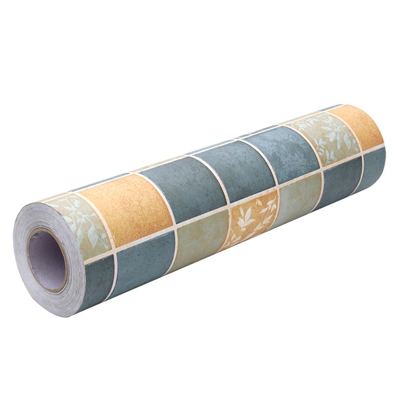 Avtoit | Modern PVC Floor Geometric Pattern Peel and Stick Vinyl Plank Floor