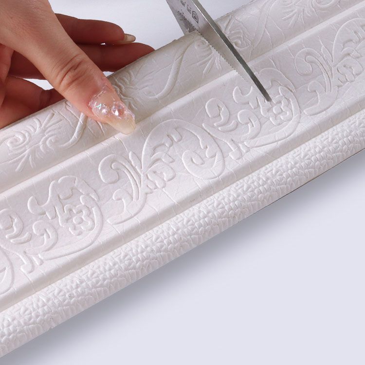 Avtoit | Modern Baseboards 3D Embossing Baseboard PVC Stereo Base Set of 1