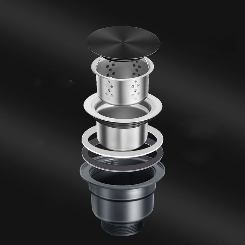 Avtoit | Classic Round Sink Stainless Steel Built-in Sink Non-Slip Round Basin for the Kitchen