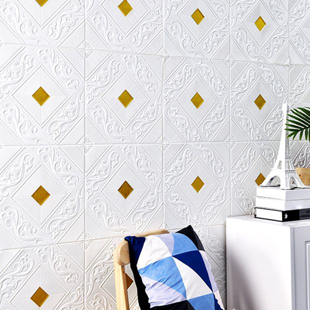 Avtoit | Modern Tin Backsplash Cover Three-Dimensional Printing Wall Ceiling Panel
