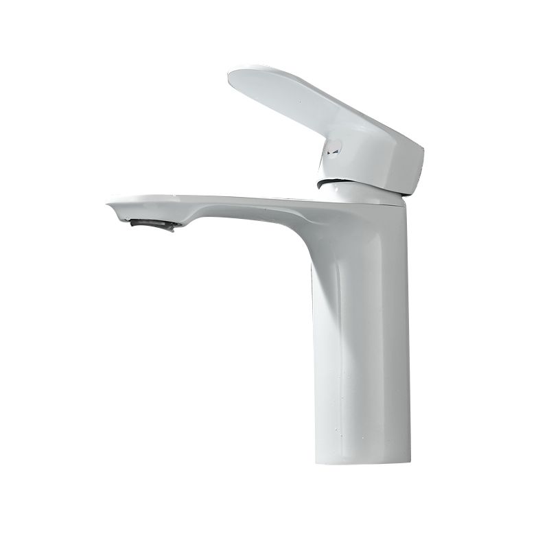 Avtoit | Bathroom Sink Faucet Lever Handle Brass Monochrome Bathroom Faucet