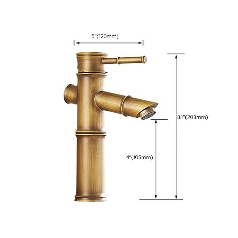 Avtoit | A hole water tap country sink bathroom faucet with single lever handle