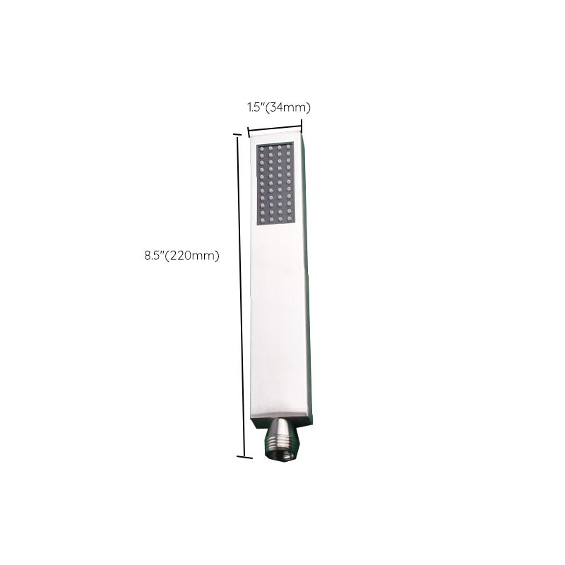 Avtoit | Simple Rectangle Shower Head 304 Stainless Steel Hand Shower