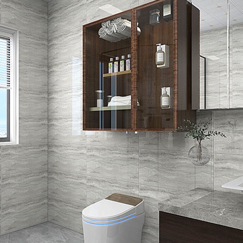 Avtoit | Contemporary Style Wallpaper Single Panel Bathroom Wallpaper with Rectangular Shape