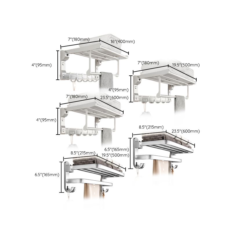 Avtoit | Metal Bathroom Hardware Set Adhesive Installation Bathroom Accessory Kit