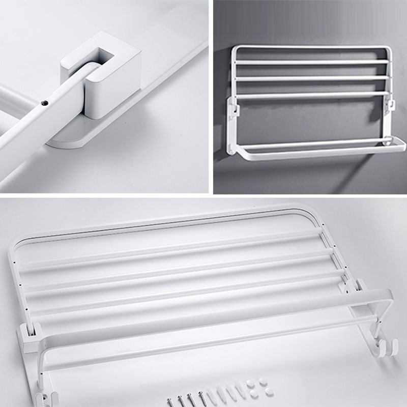 Avtoit | White Bathroom Accessories Hardware Set Modern Bathroom Accessories Set, Towel Holder