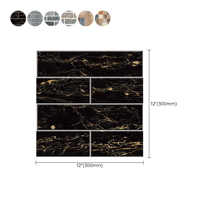 Avtoit | Peel & Stick Tiles Square Stain Resistant Plastic Peel and Stick Tiles for Kitchen 20 Pack