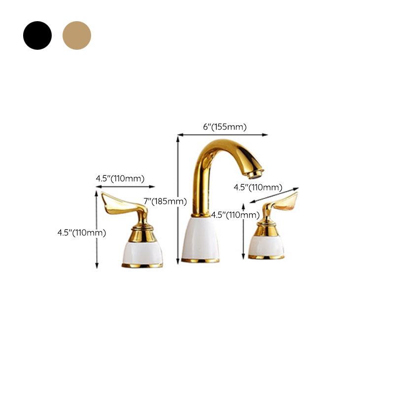 Avtoit | Widely Used Bathroom Faucet 3 Hole Round Sink Faucet