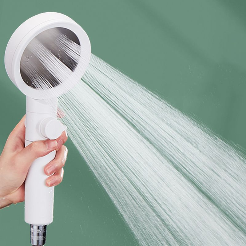 Avtoit | Handheld Shower Adjustable Spray Pattern White Round Showerhead