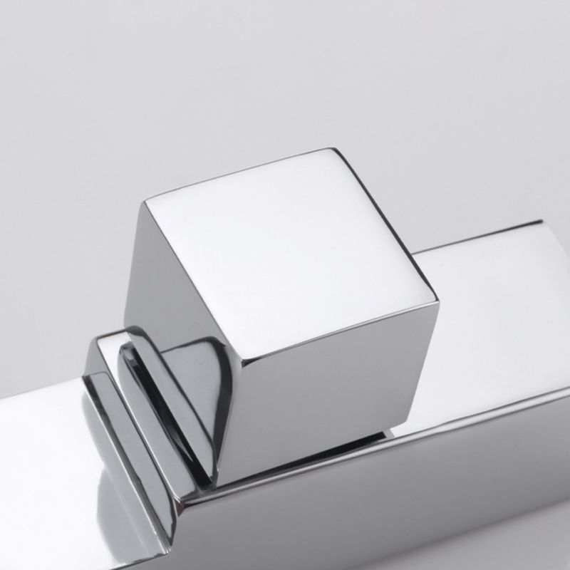 Avtoit | Contemporary Wall Mounted Bathroom Faucet Handle Knob Solid Brass Square Faucet