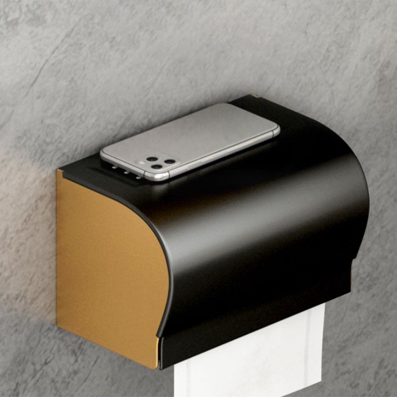Avtoit | Modern Bathroom Accessories Set Paper Holder Towel Bar Black Bathroom Accessories Set