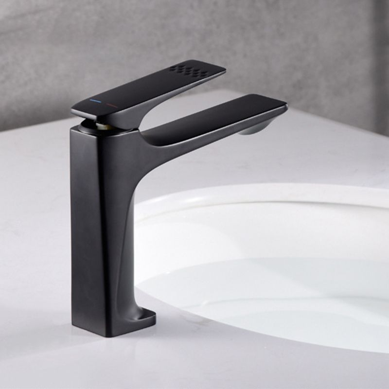 Avtoit | Modern Bathroom Faucet Brass Deep Curve Lever Handle with Faucet Hose
