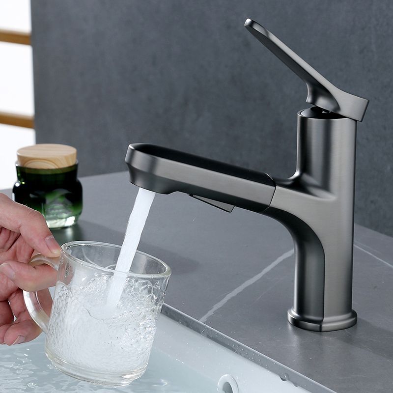 Avtoit | Contemporary Style Centerset Faucets Bathroom Fixtures with Lever Handle