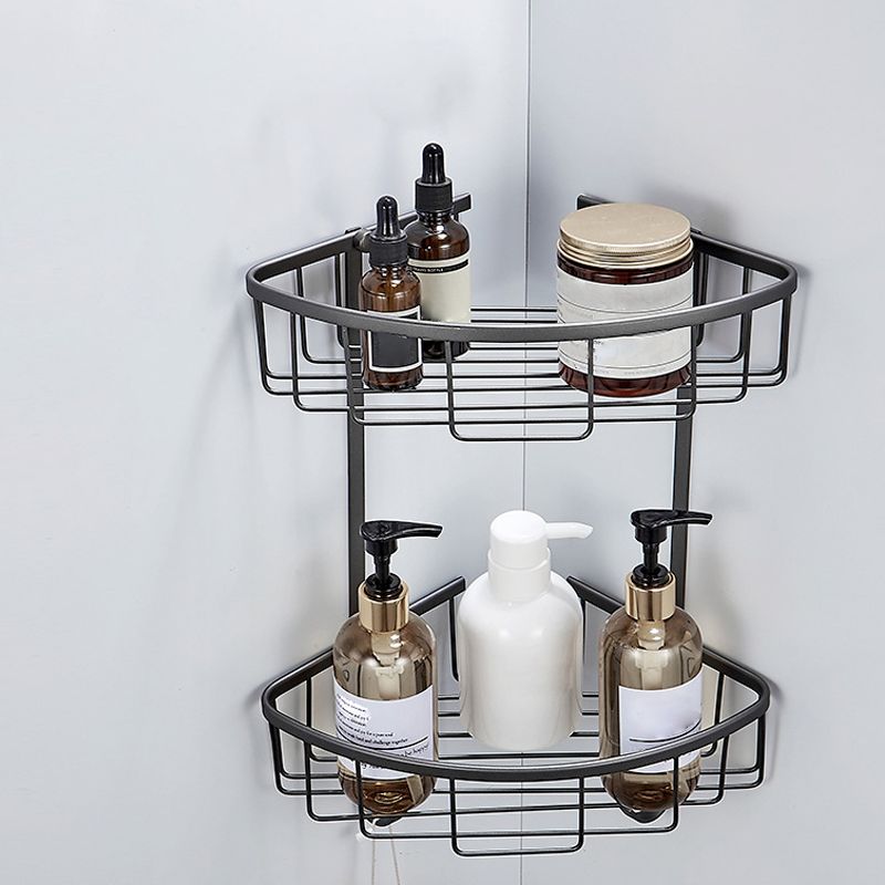 Avtoit | Traditional Gray Brass Bathroom Hardware Set Towel Bar Bathroom Hardware Set