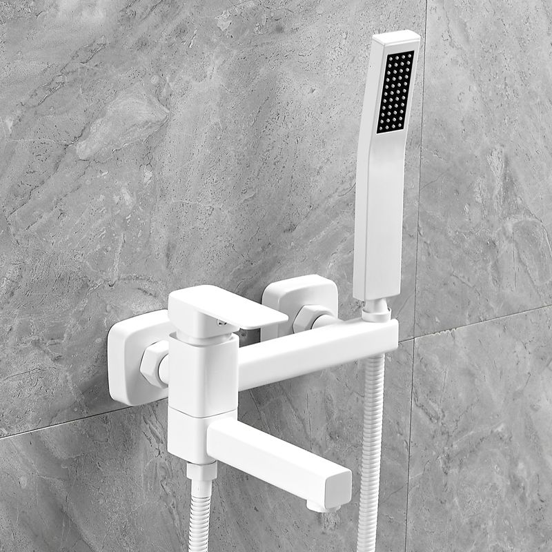 Avtoit | Wall-mounted metal bathtub faucet low arc swivel bathroom faucet