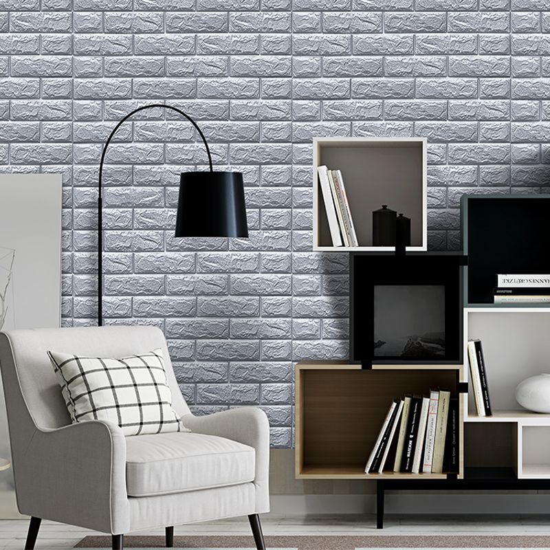 Avtoit | Modern Wall Shelf 3D Brick Bedroom and Living Room Wall Panels