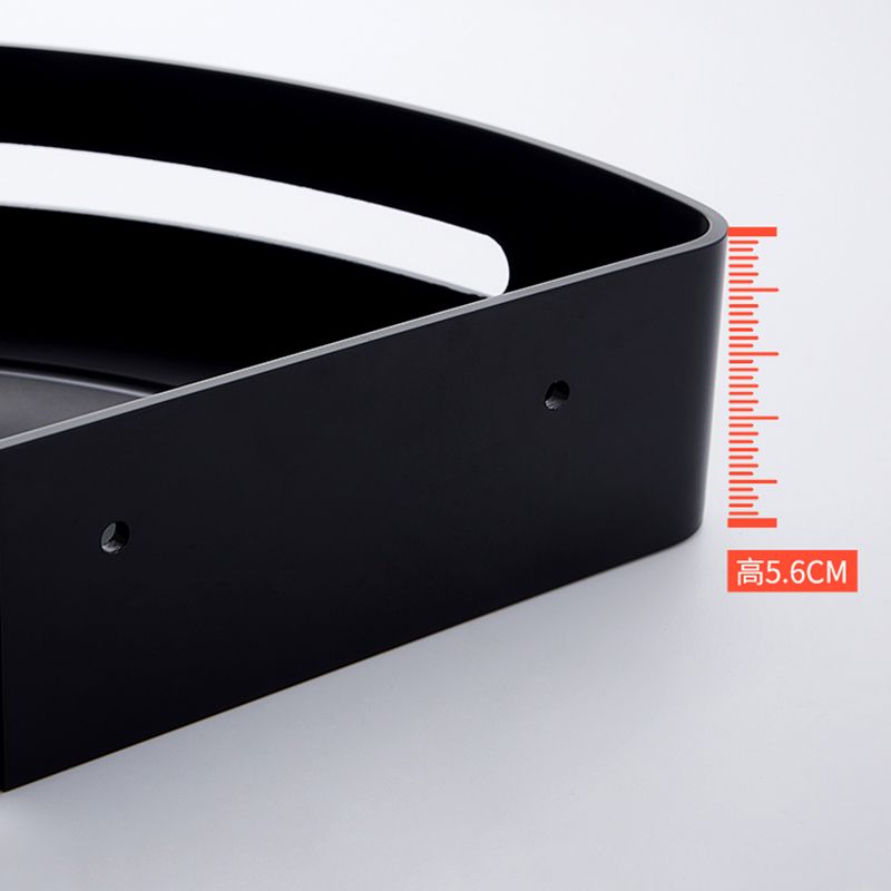 Avtoit | Black Bathroom Set Modern 1/2/3 - Piece Anti-Rust Bathroom Rack