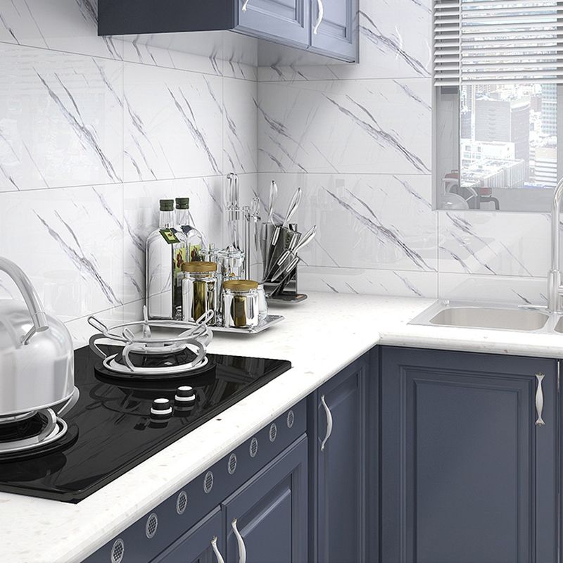 Avtoit | Modern Style Wallpaper Kitchen Peel and Stick Single Tile Backsplash