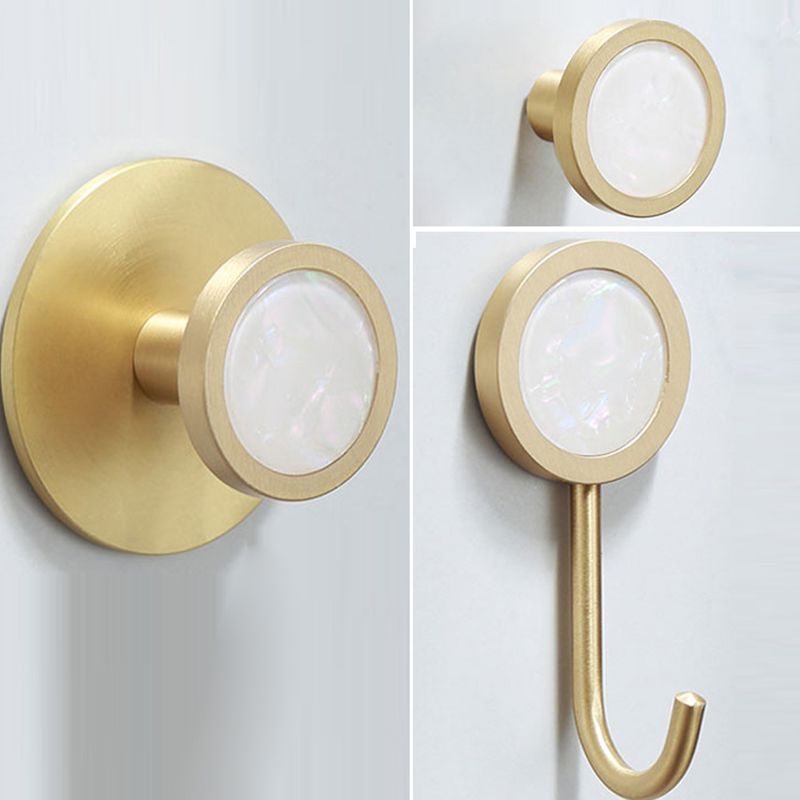 Avtoit | Polished Brass Bathroom Accessory Set Marble Bathroom Hardware