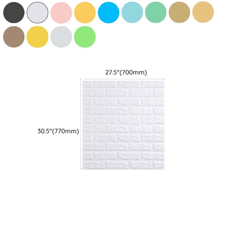 Avtoit | Modern Wall Tile PVC 3D Embossing Self-Adhesive Waterproof Interior Wall Panel